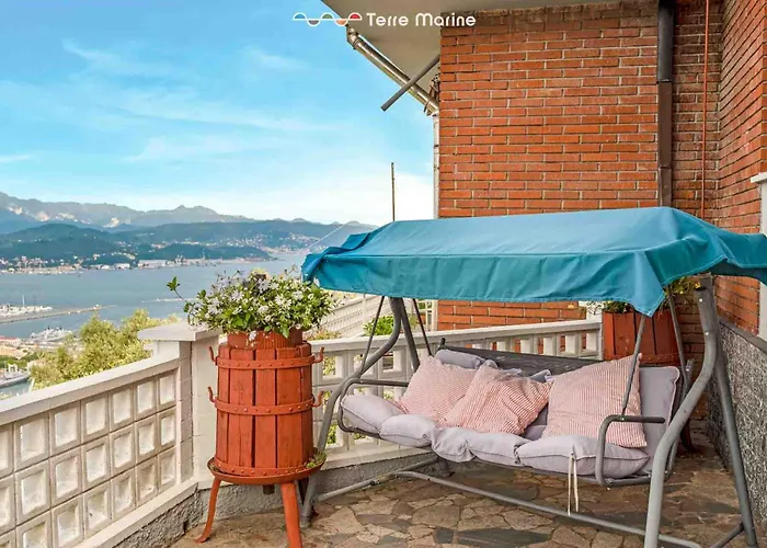 شقة La Perla Sul Golfo, Terre Marine لا سبيتسْيا